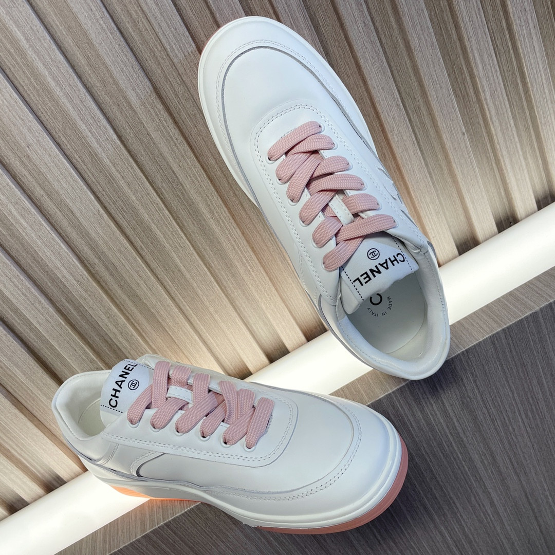 UA CHANEL SNEAKERS calfskin