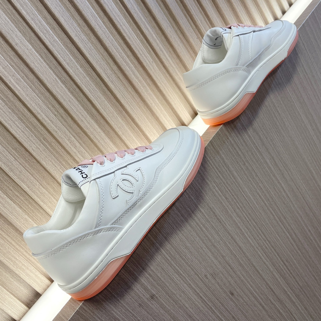 UA CHANEL SNEAKERS calfskin