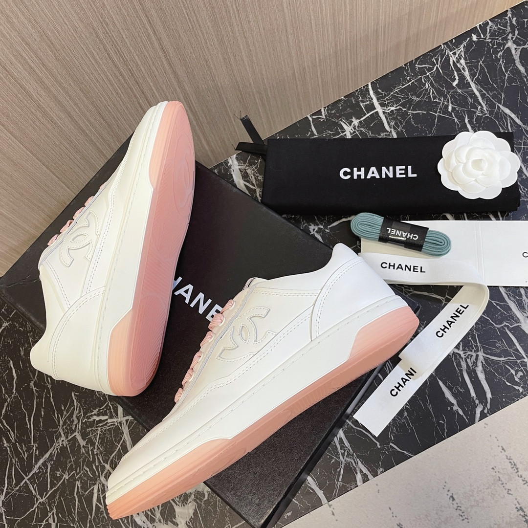 UA CHANEL SNEAKERS calfskin