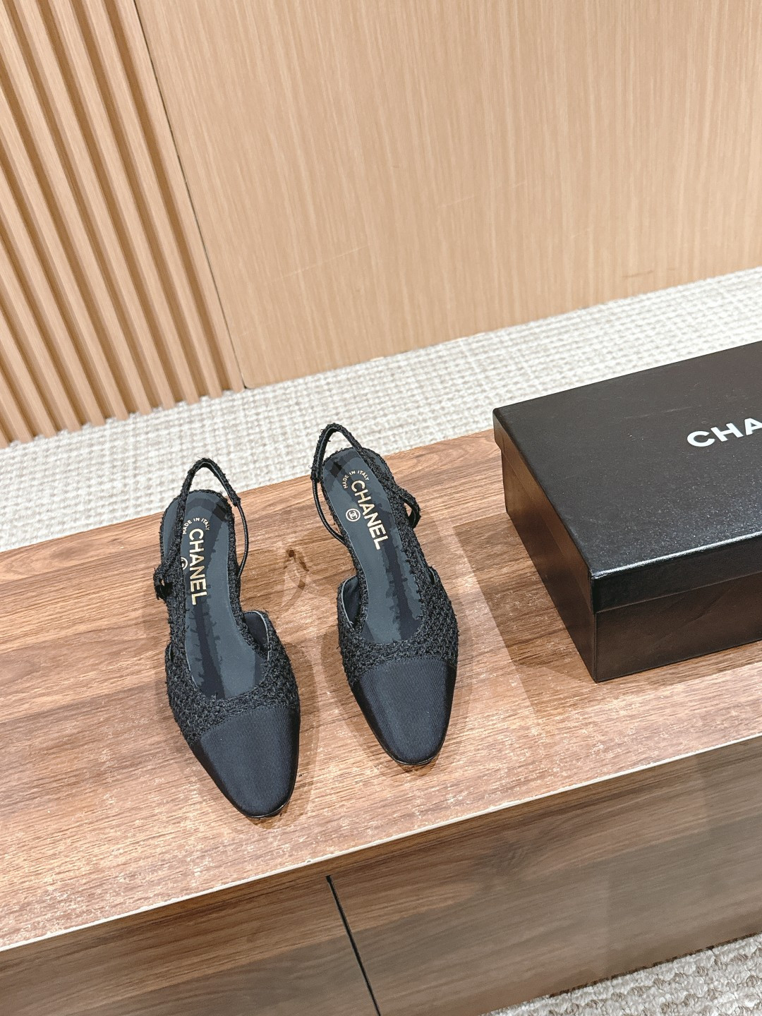 UA CHANEL SLINGBACKS