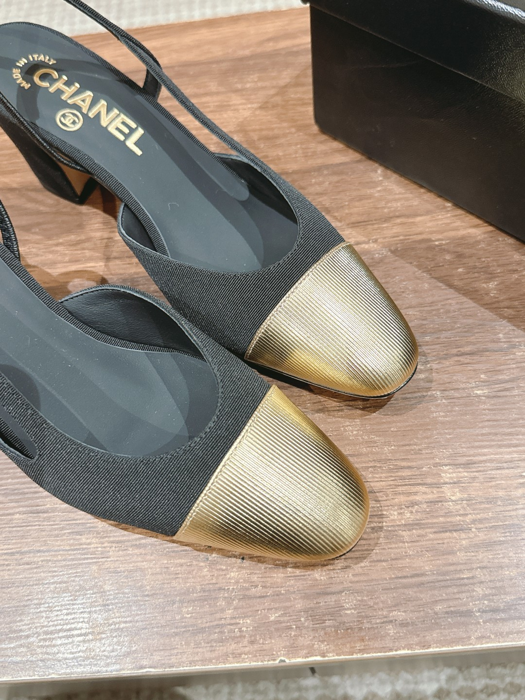 UA CHANEL SLINGBACKS