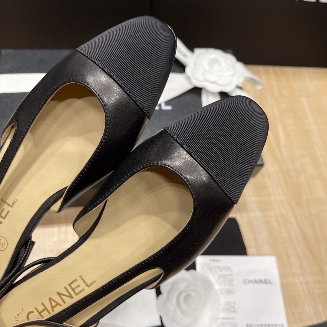 UA CHANEL SLINGBACKS FLAT