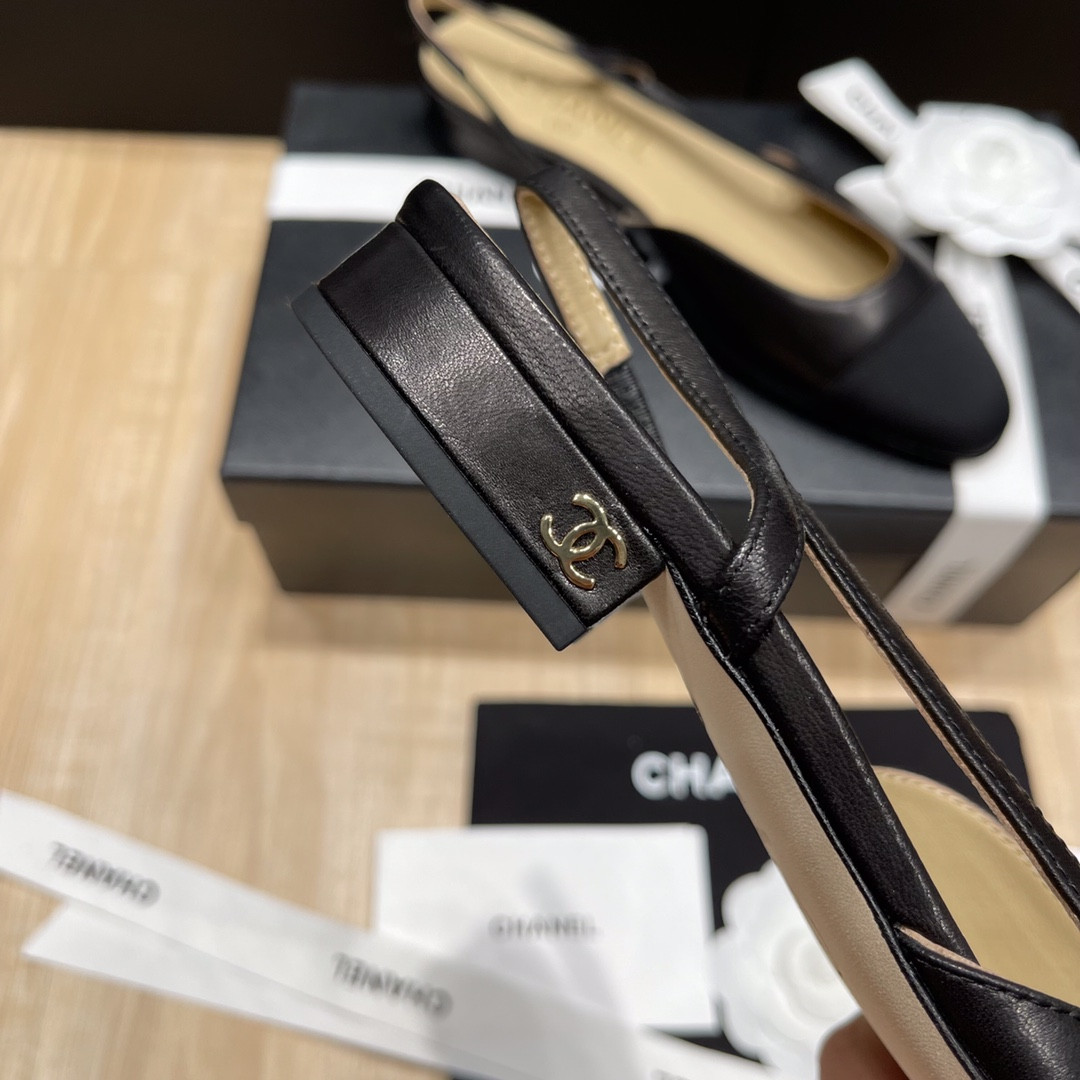 UA CHANEL SLINGBACKS FLAT