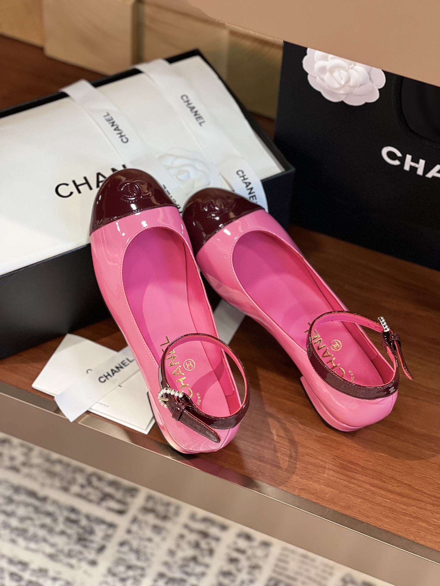 UA CHANEL MARY JANES