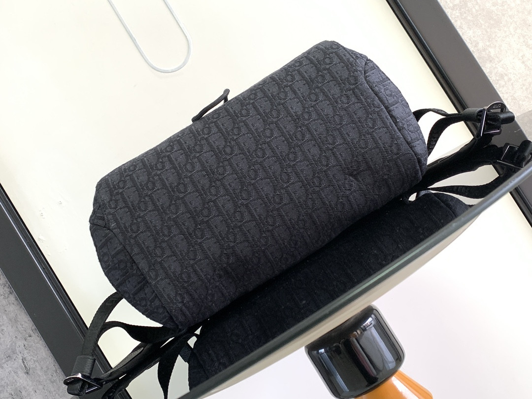 Dior 8 Backpack with Flap Black Dior Oblique Jacquard 31 x 48 x 16.5 cm