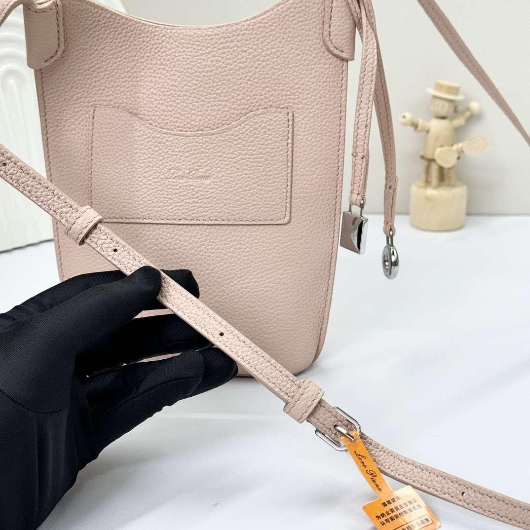 Loro Piana Mini Bale Bag Calfskin 20x15x4cm