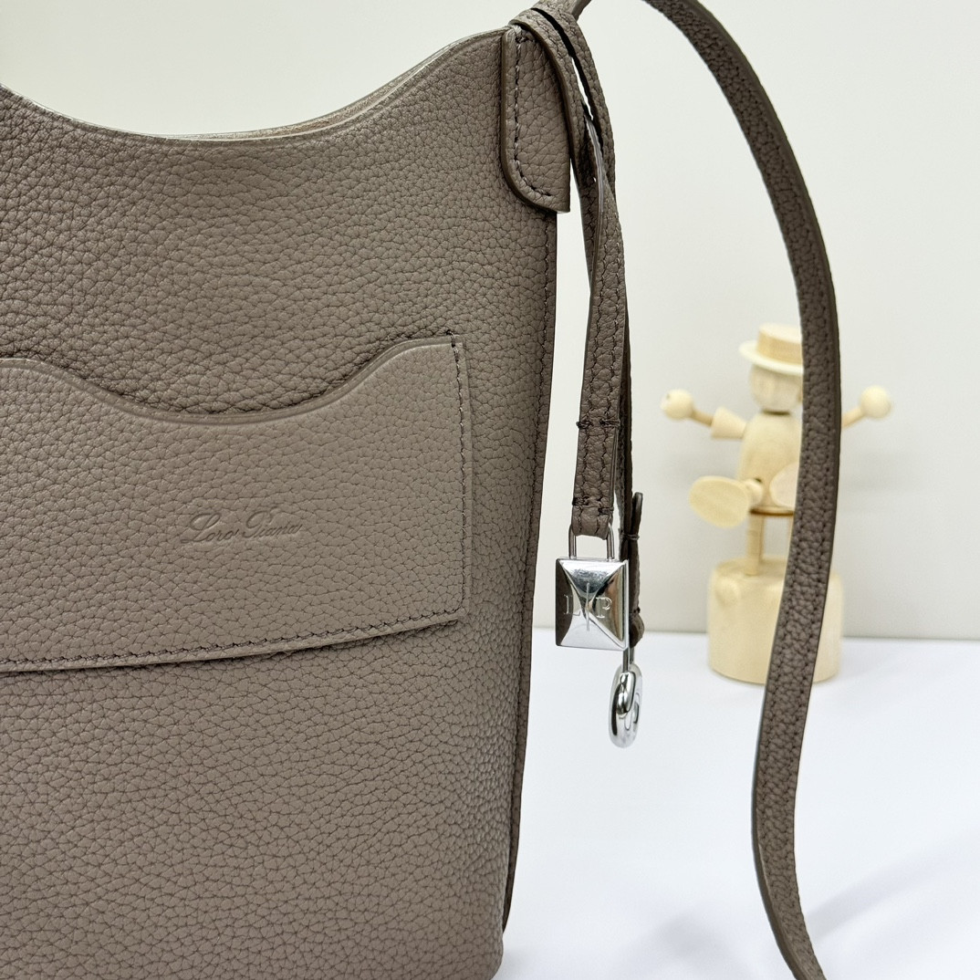 Loro Piana Mini Bale Bag Calfskin 20x15x4cm