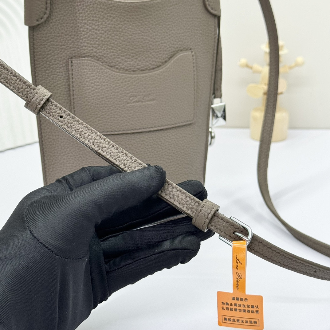 Loro Piana Mini Bale Bag Calfskin 20x15x4cm