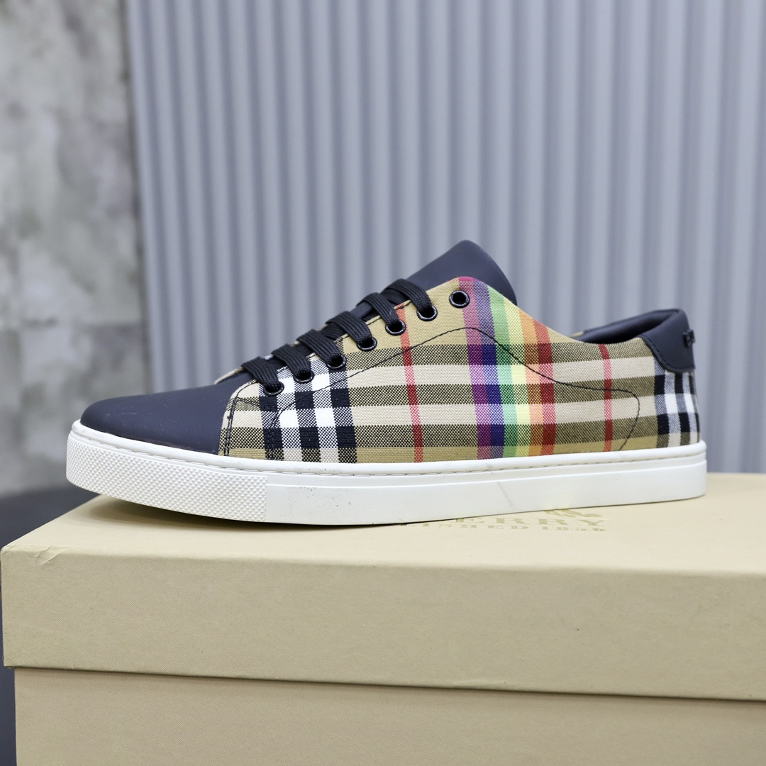 UA Burberry Check Sneakers