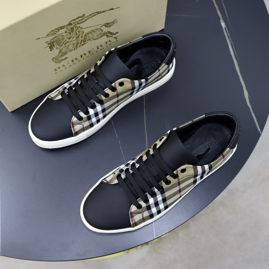 UA Burberry Check Sneakers