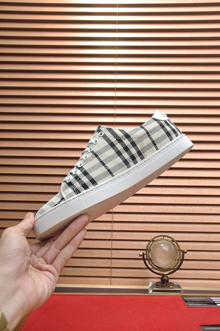 UA Burberry Check Sneakers