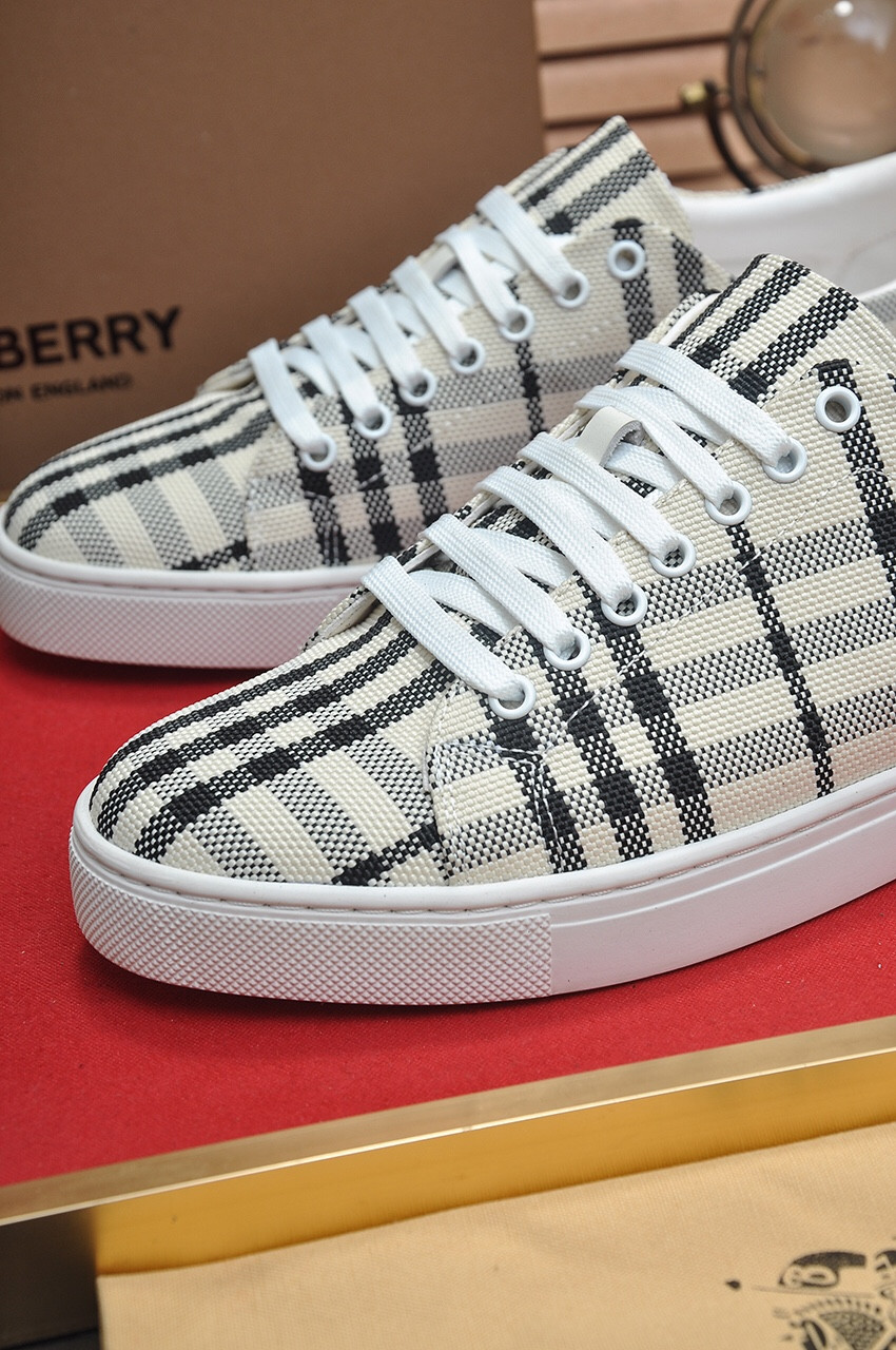 UA Burberry Check Sneakers