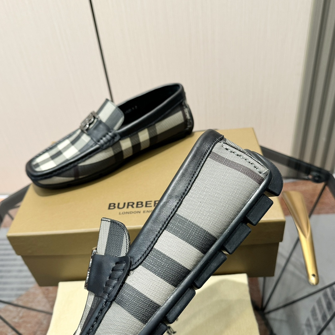 UA Burberry Check Loafers