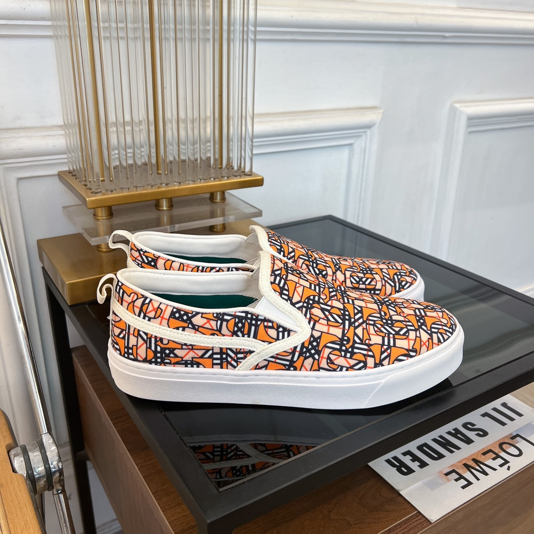 UA Burberry Slip On Sneakers