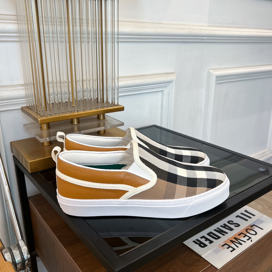 UA Burberry Slip On Sneakers