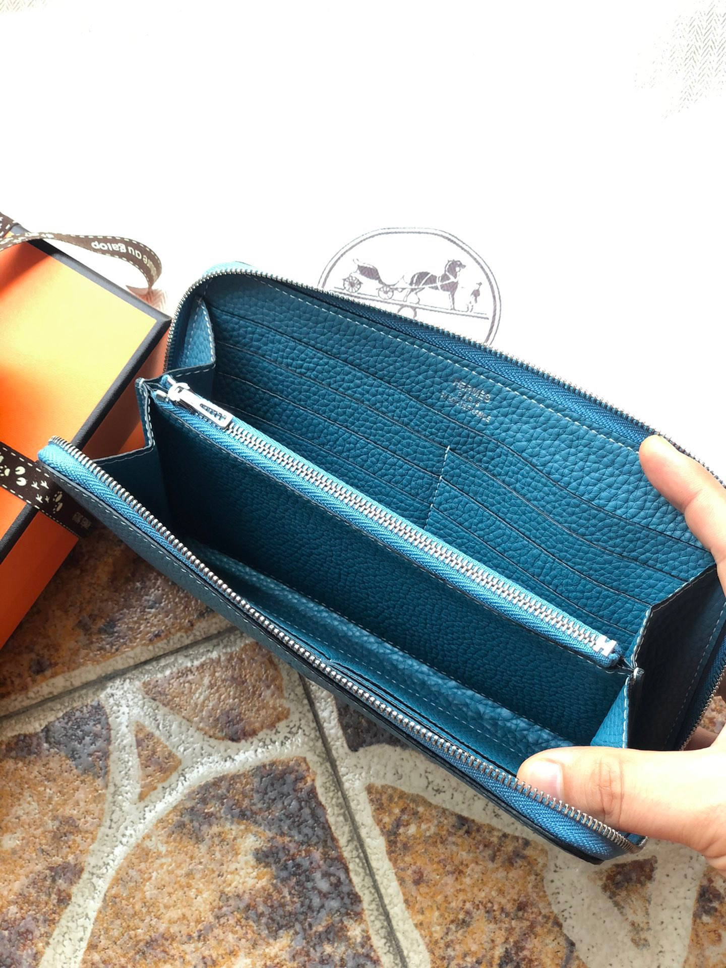 Hermès Long Wallet 20x11cm