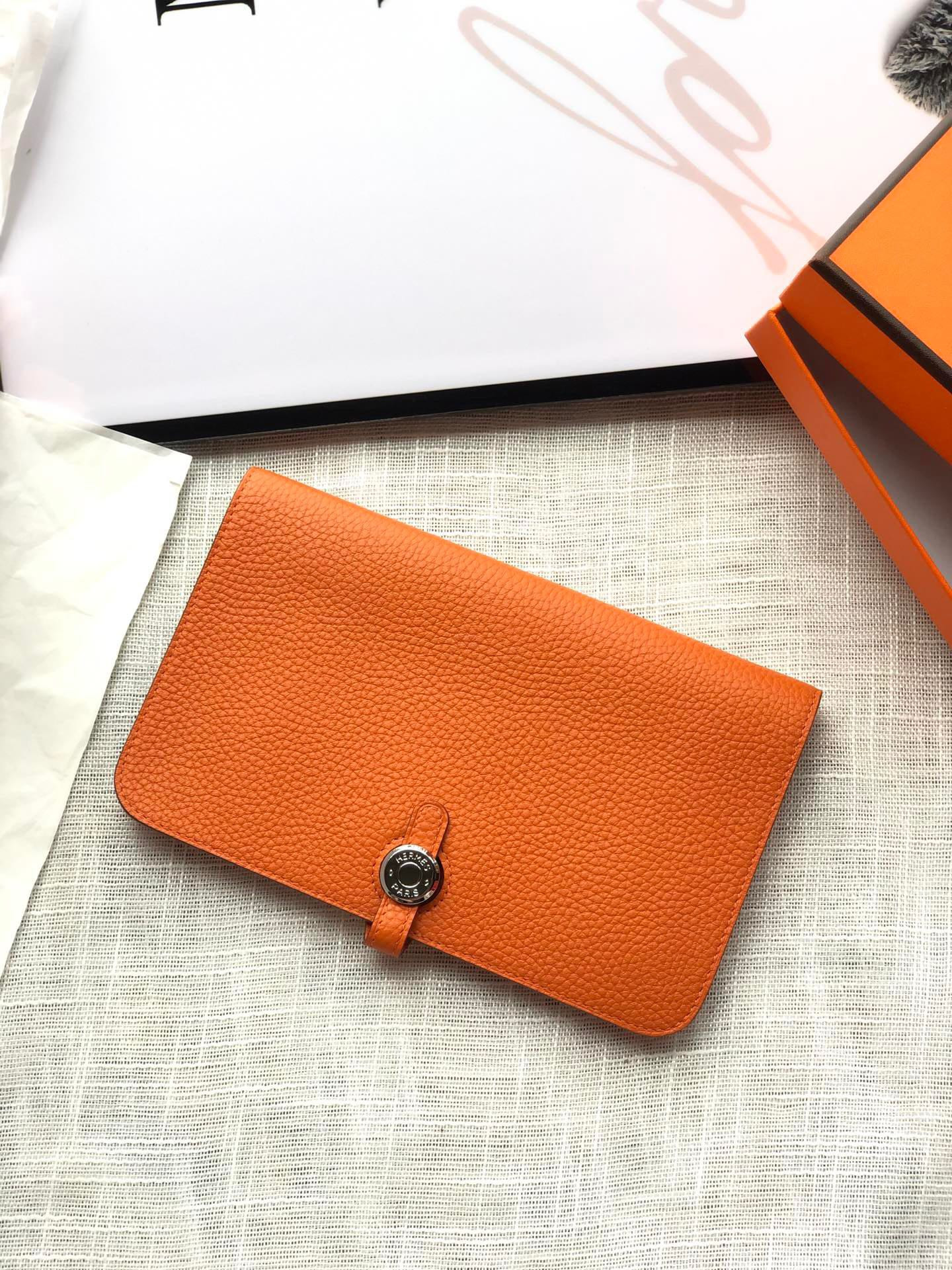 Hermès Dogon Duo Wallet 20.1cm