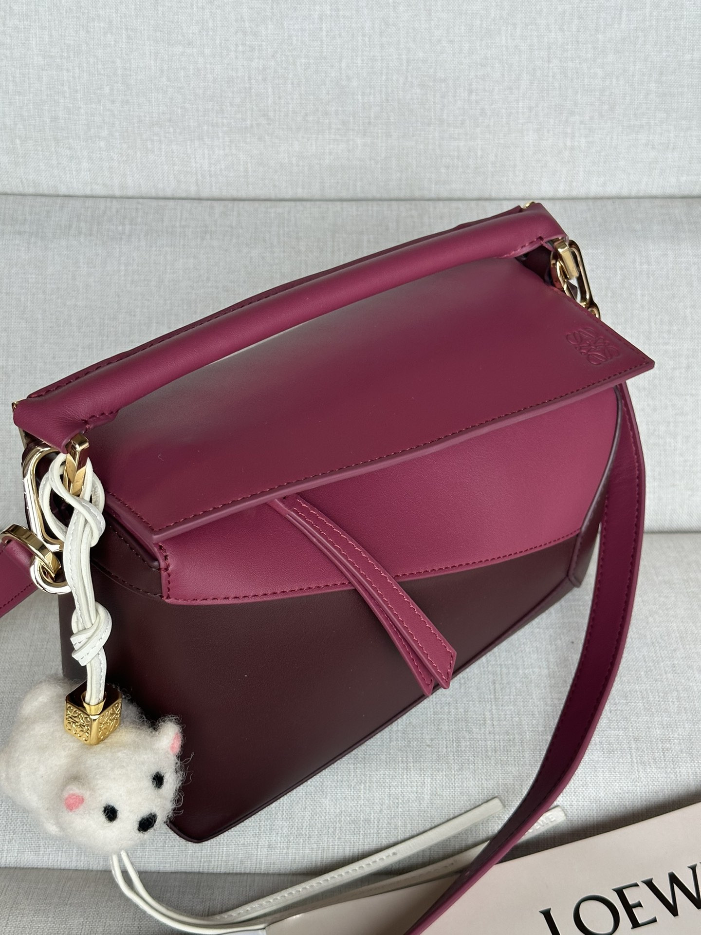 LOEWE Small Puzzle bag in classic calfskin 24x10.5x16.5cm