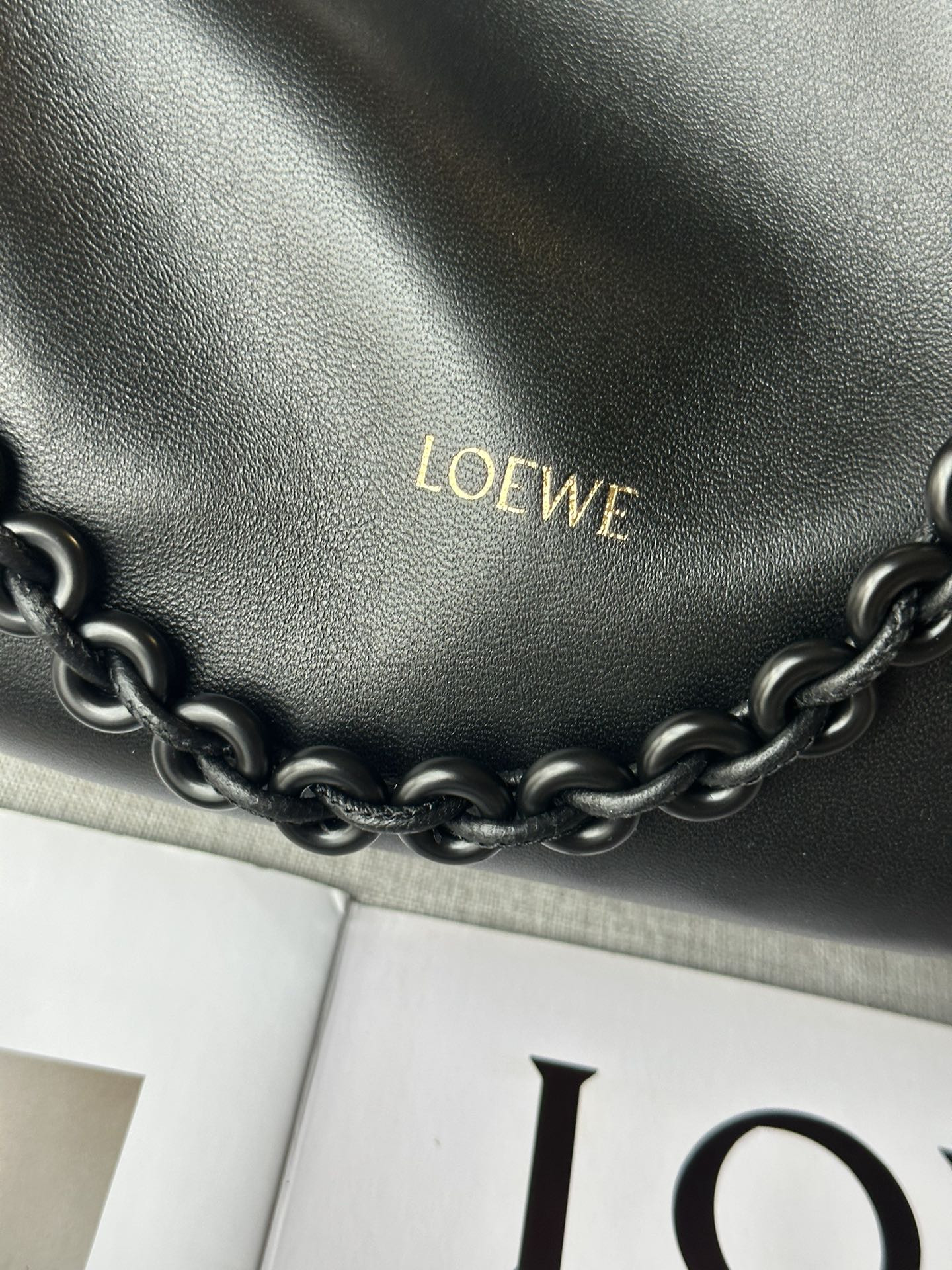 LOEWE Medium Flamenco purse in mellow nappa lambskin 30x10.5x20cm