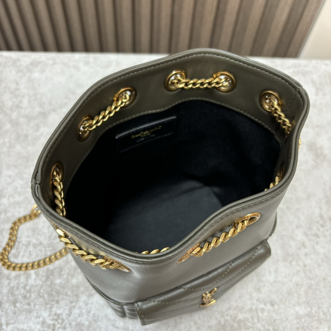 YSL MINI JOE IN LAMBSKIN 19x13x13cm