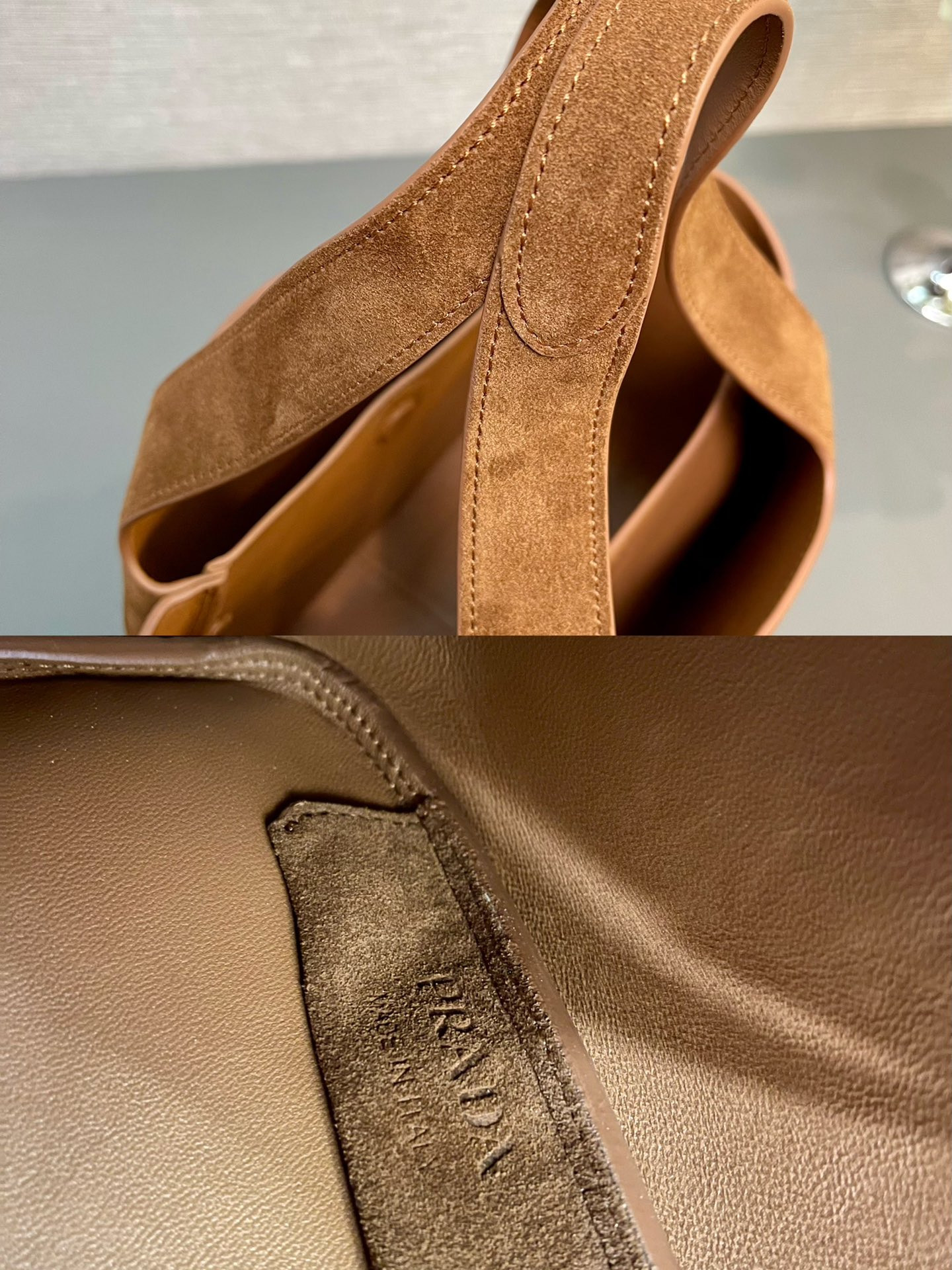 Prada tote 25x21.5x14cm