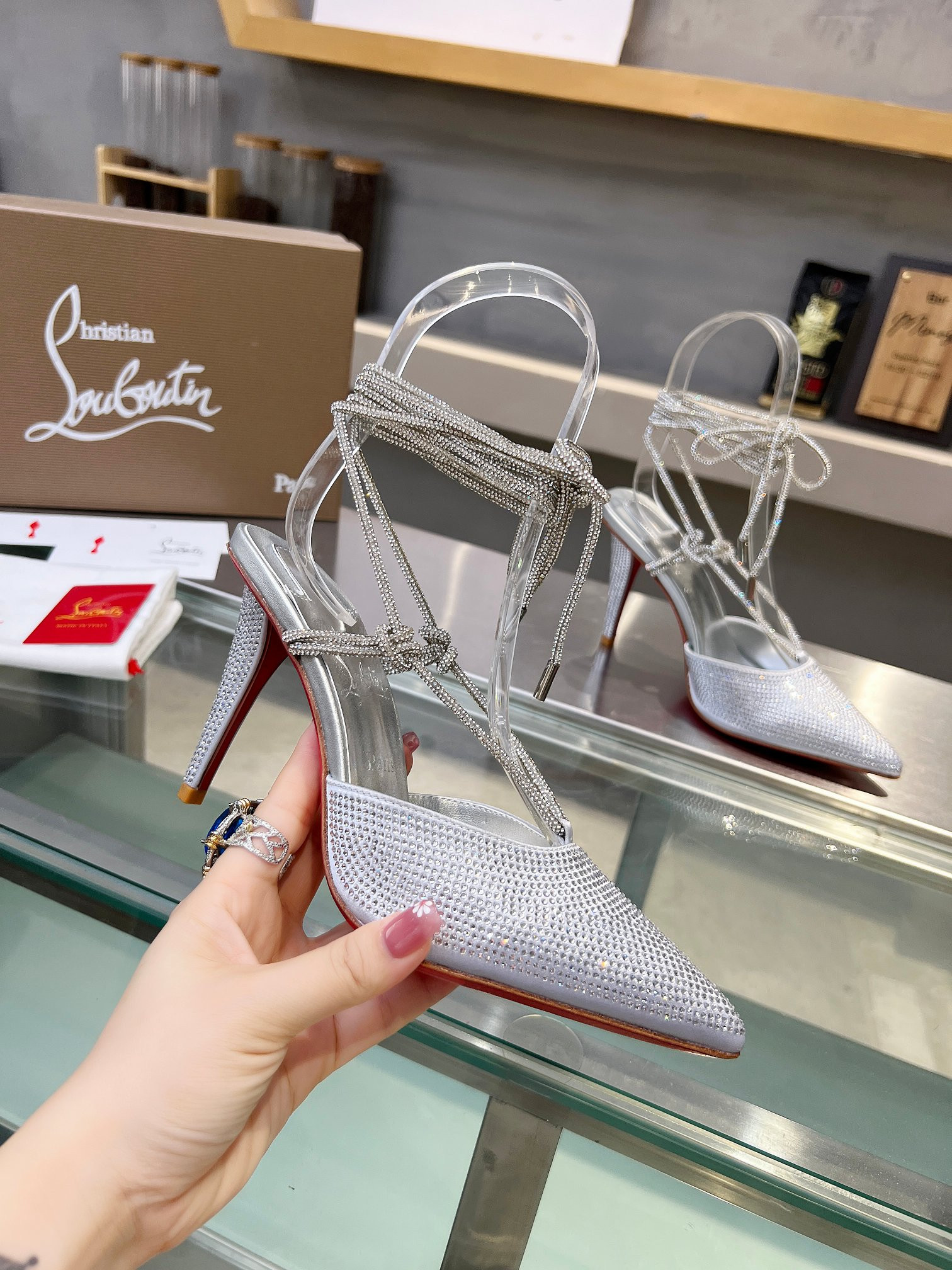 UA Christian Louboutin CL red-bottom shoes