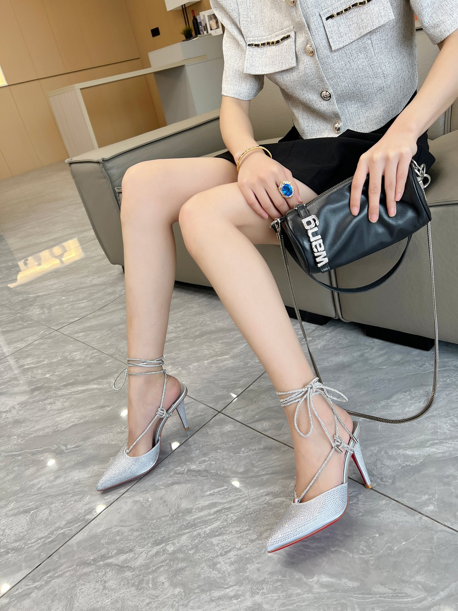 UA Christian Louboutin CL red-bottom shoes