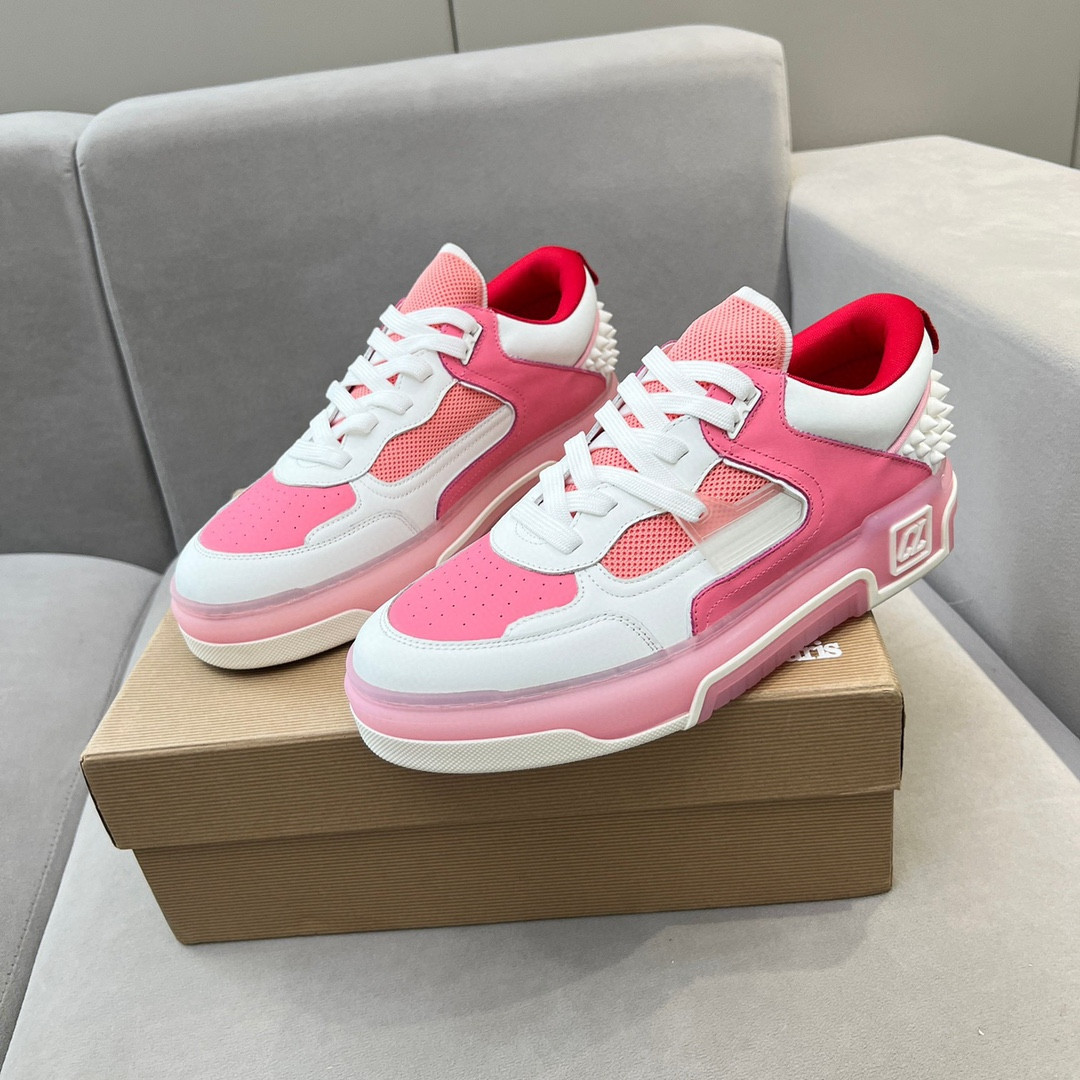 UA Christian Louboutin 2024 [New]ASTROLOUBI Unisex Thick-Soled Sneakers