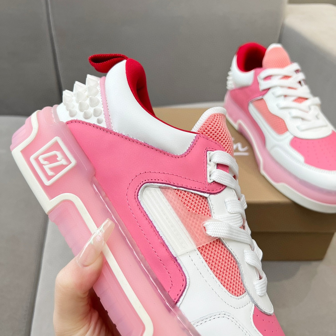 UA Christian Louboutin 2024 [New]ASTROLOUBI Unisex Thick-Soled Sneakers