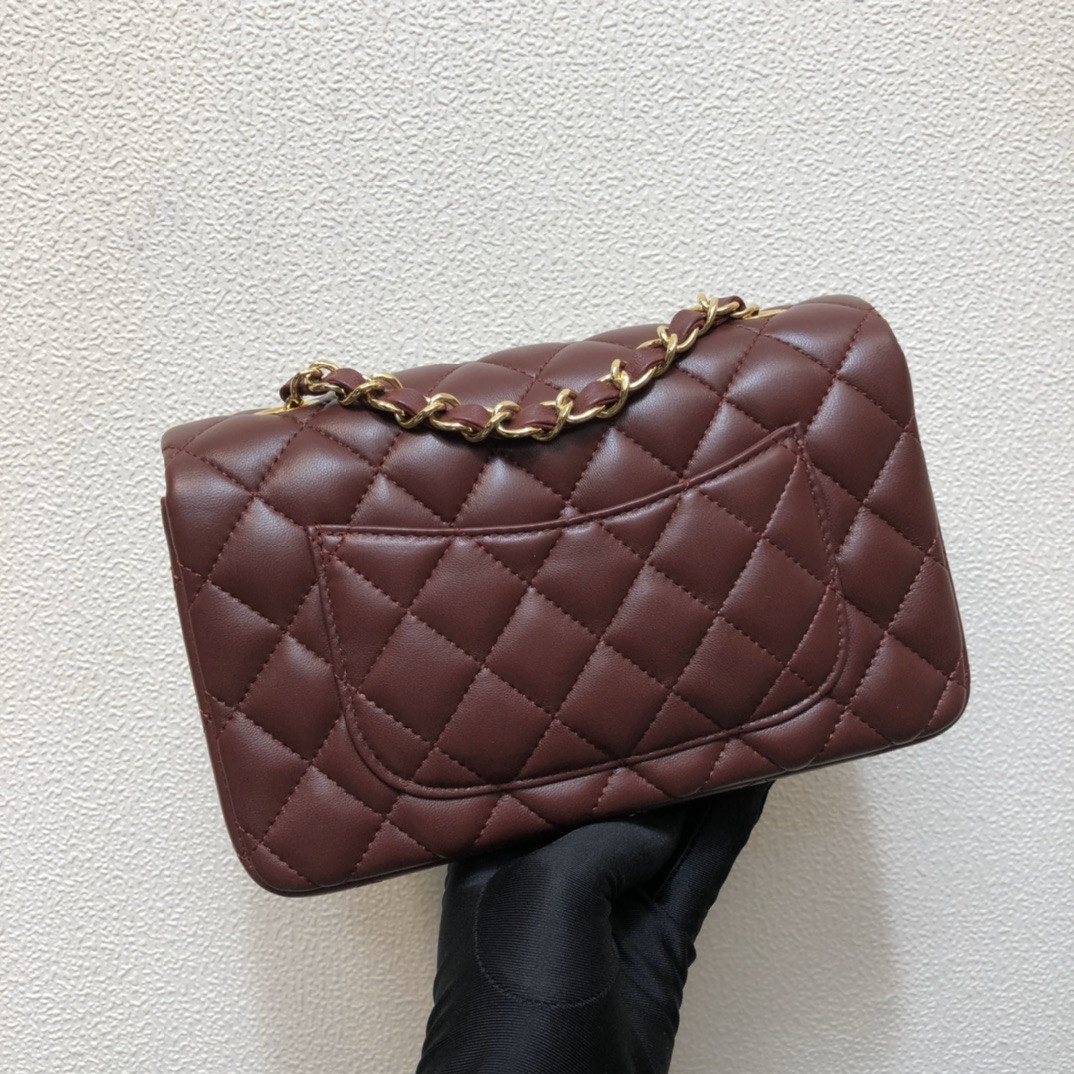 CHANEL MINI FLAP BAG 12 × 20 × 6 cm