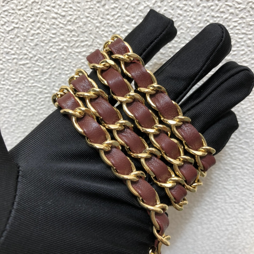 CHANEL MINI FLAP BAG 12 × 20 × 6 cm