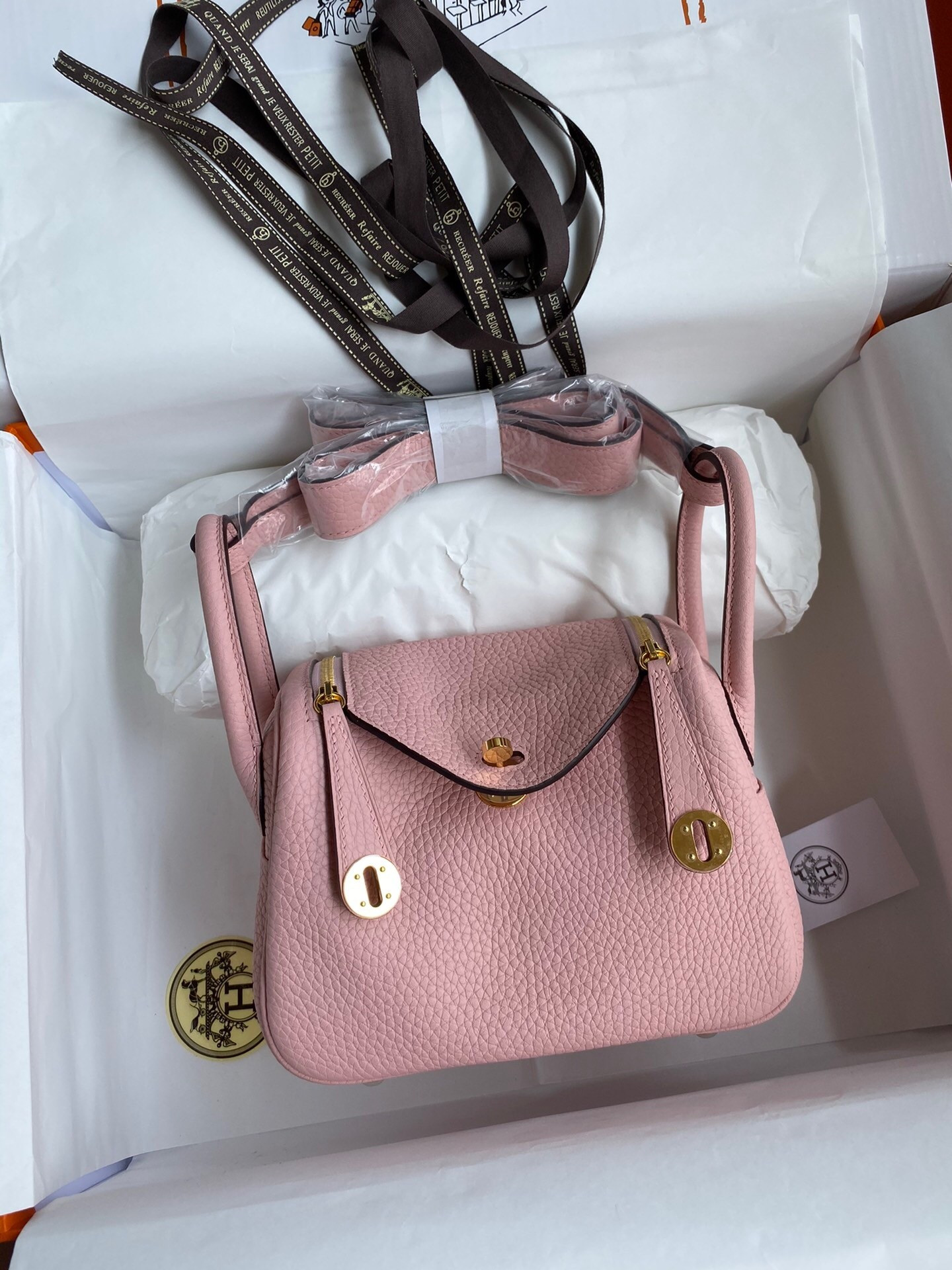 Hermes Mini lindy 19cm