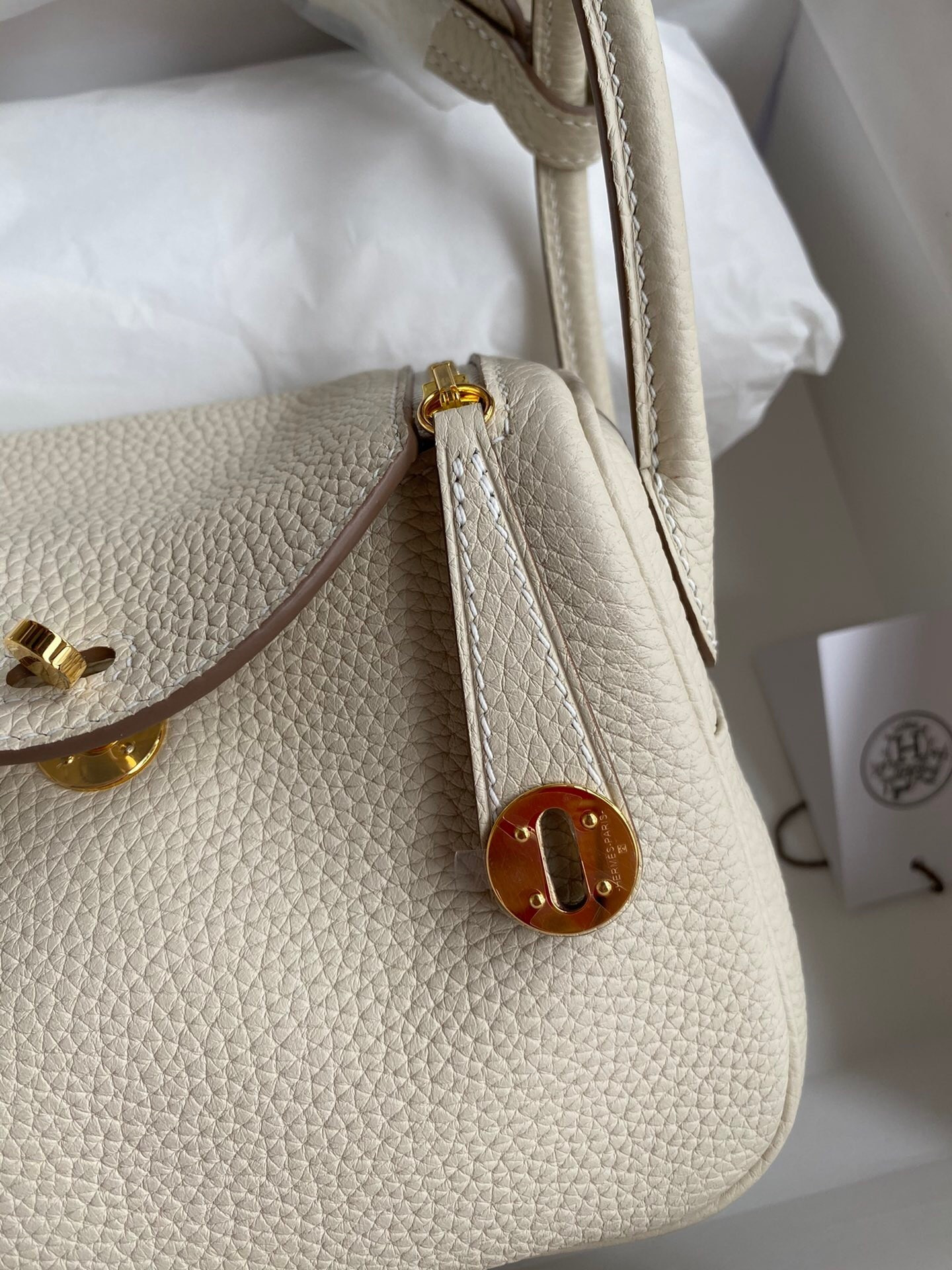 Hermes Mini lindy 19cm