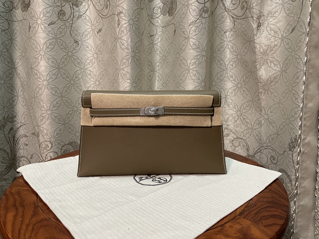 Hermès Kelly Elan Epsom16x27.8x4cm