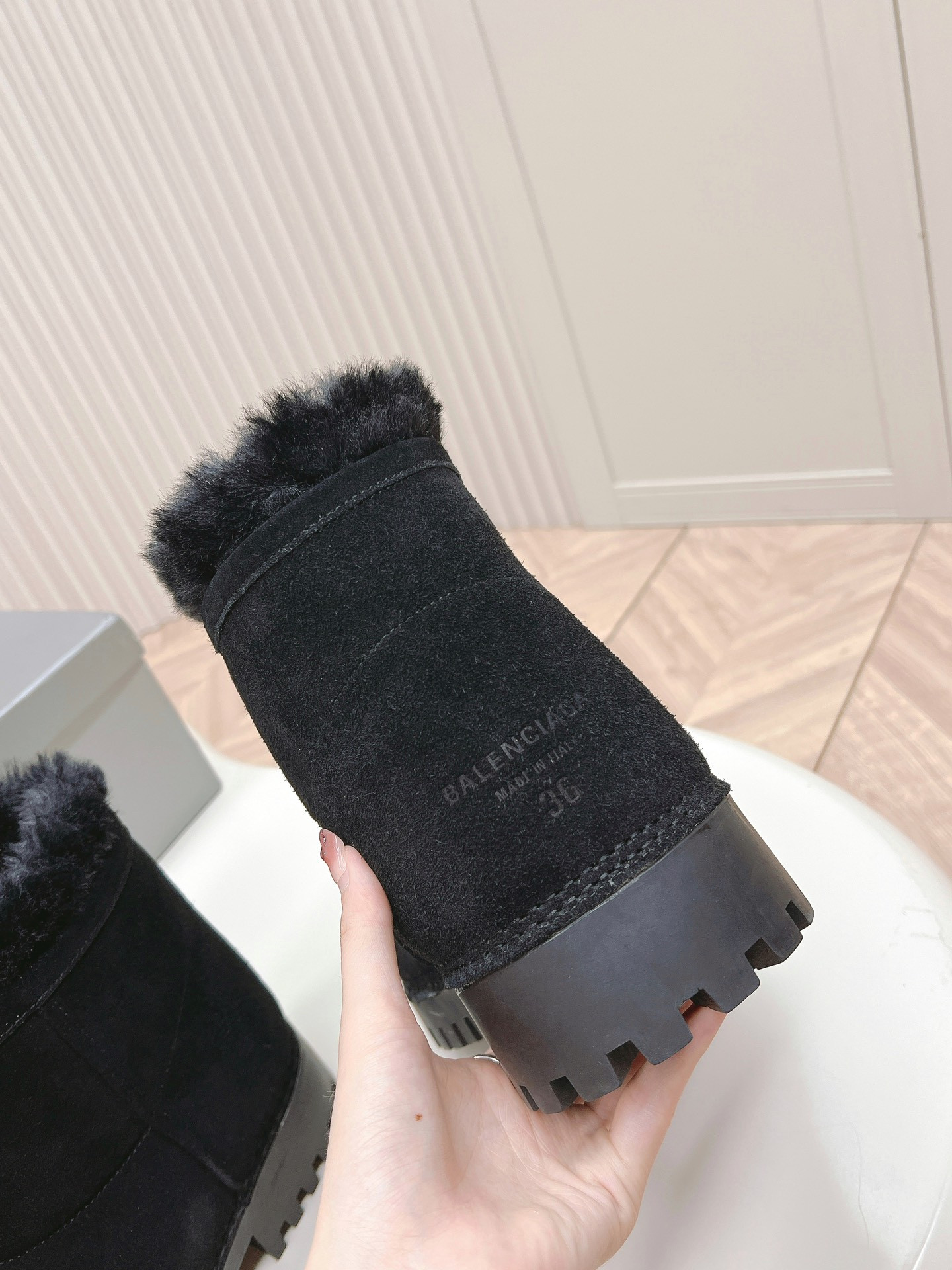 UA Balenciaga Snow Boot