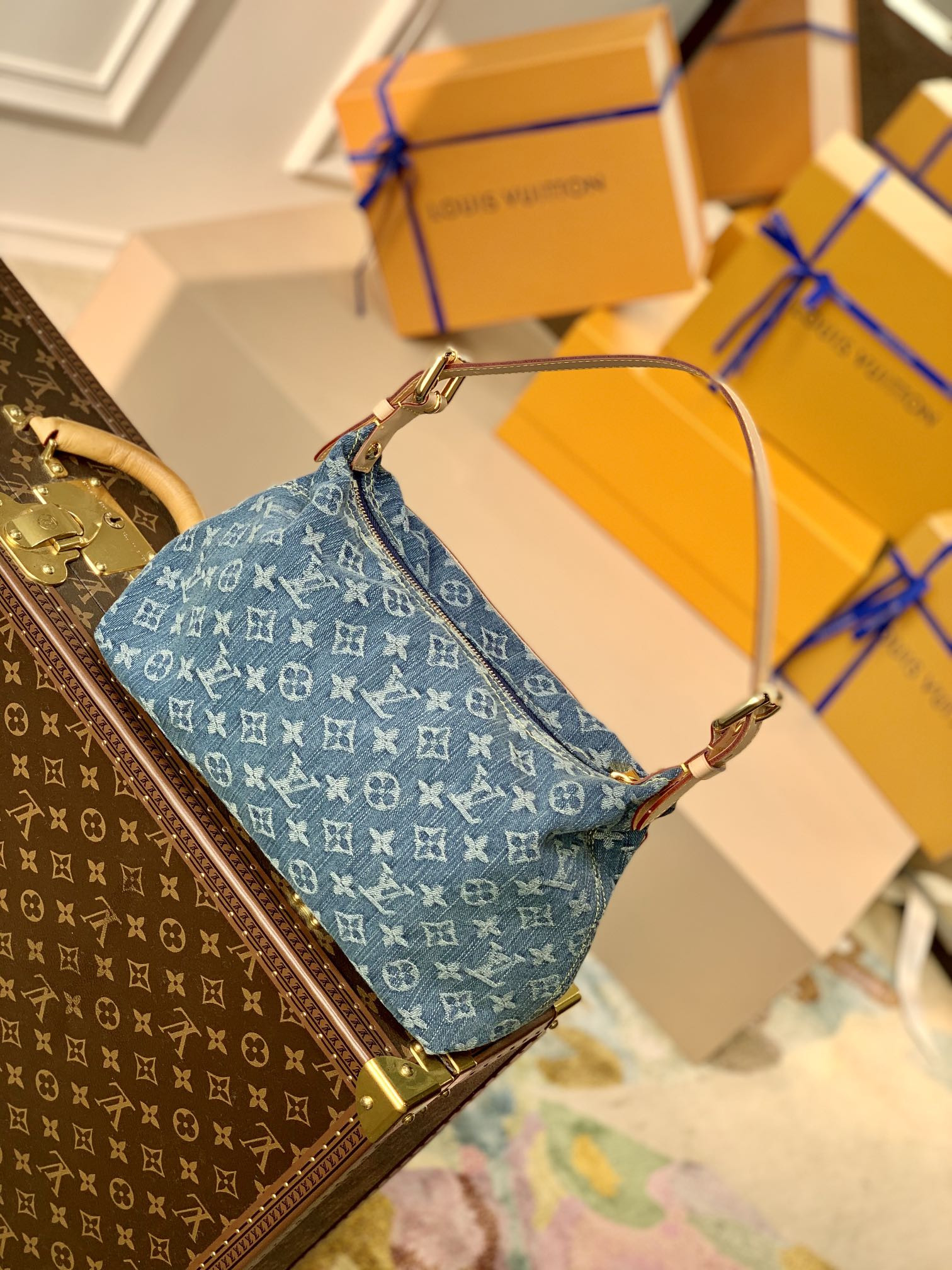 Louis Vuitton Replica M44464 John Deere Washer 30x25x14cm