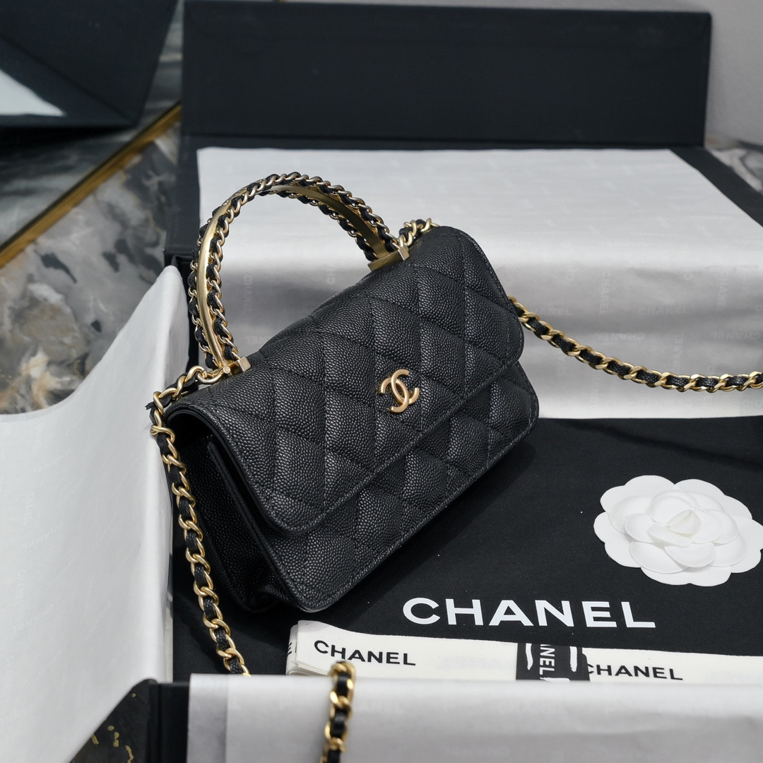 Chanel woc CLASSIC WALLET ON CHAIN 17cm