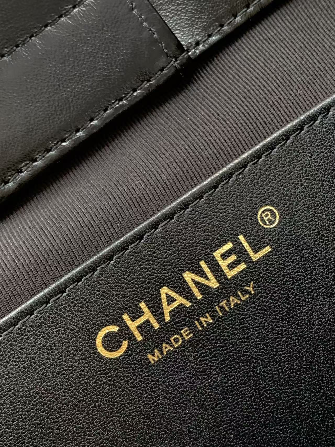 Chanel shopping bag hobo 26x31x13cm