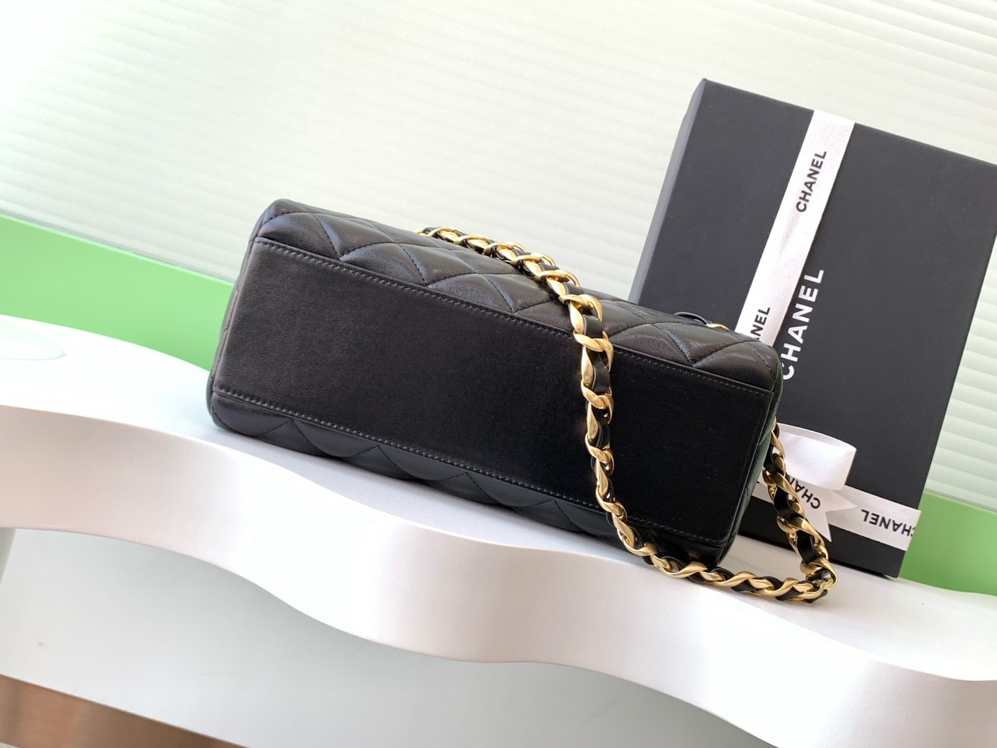 Chanel Bowling Bag 15x25x11cm