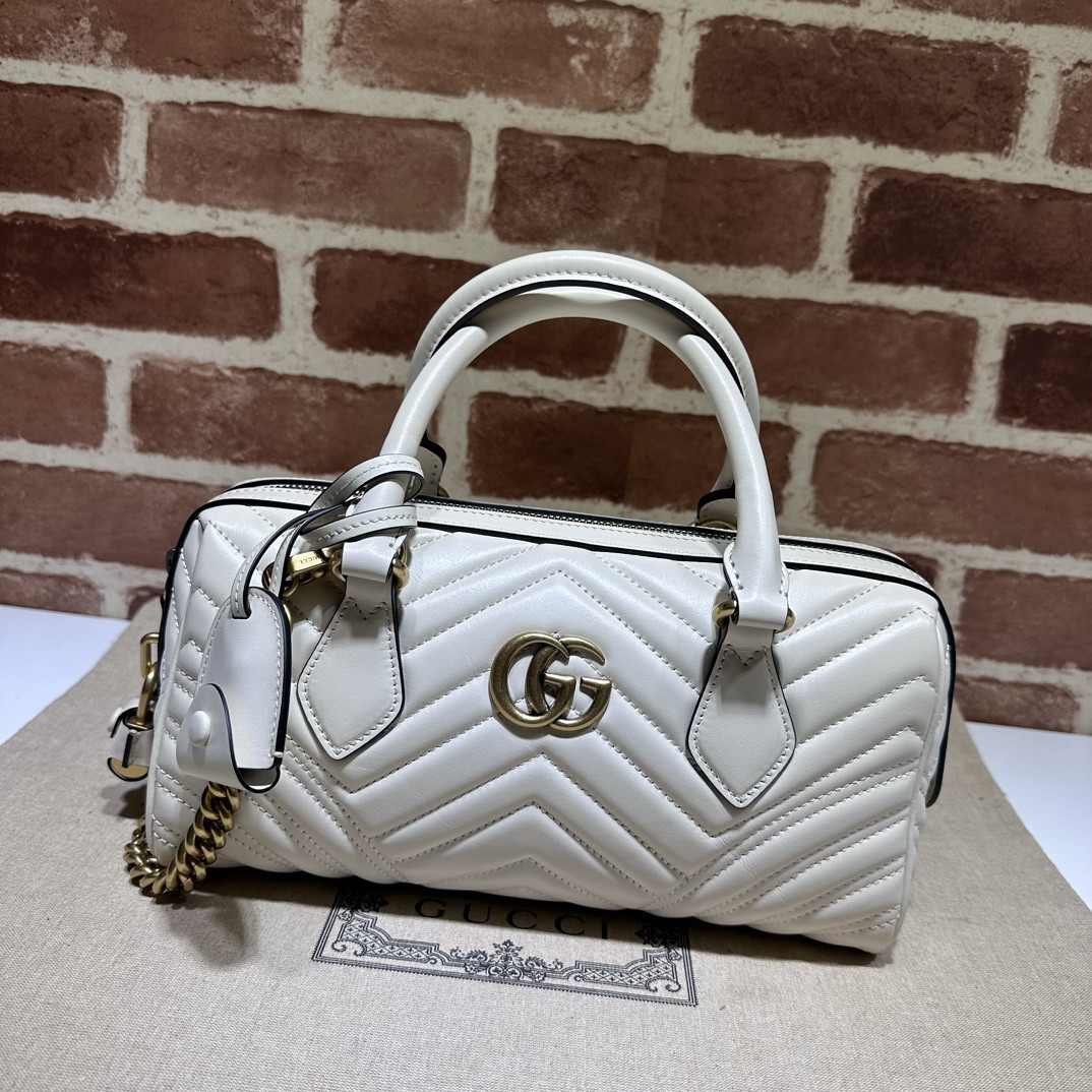 Gucci GG Marmont small top handle bag 27x13.5x10cm