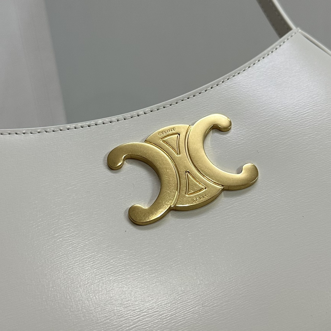 Celine MEDIUM TILLY BAG in shiny calfskin 22x13.5x4cm