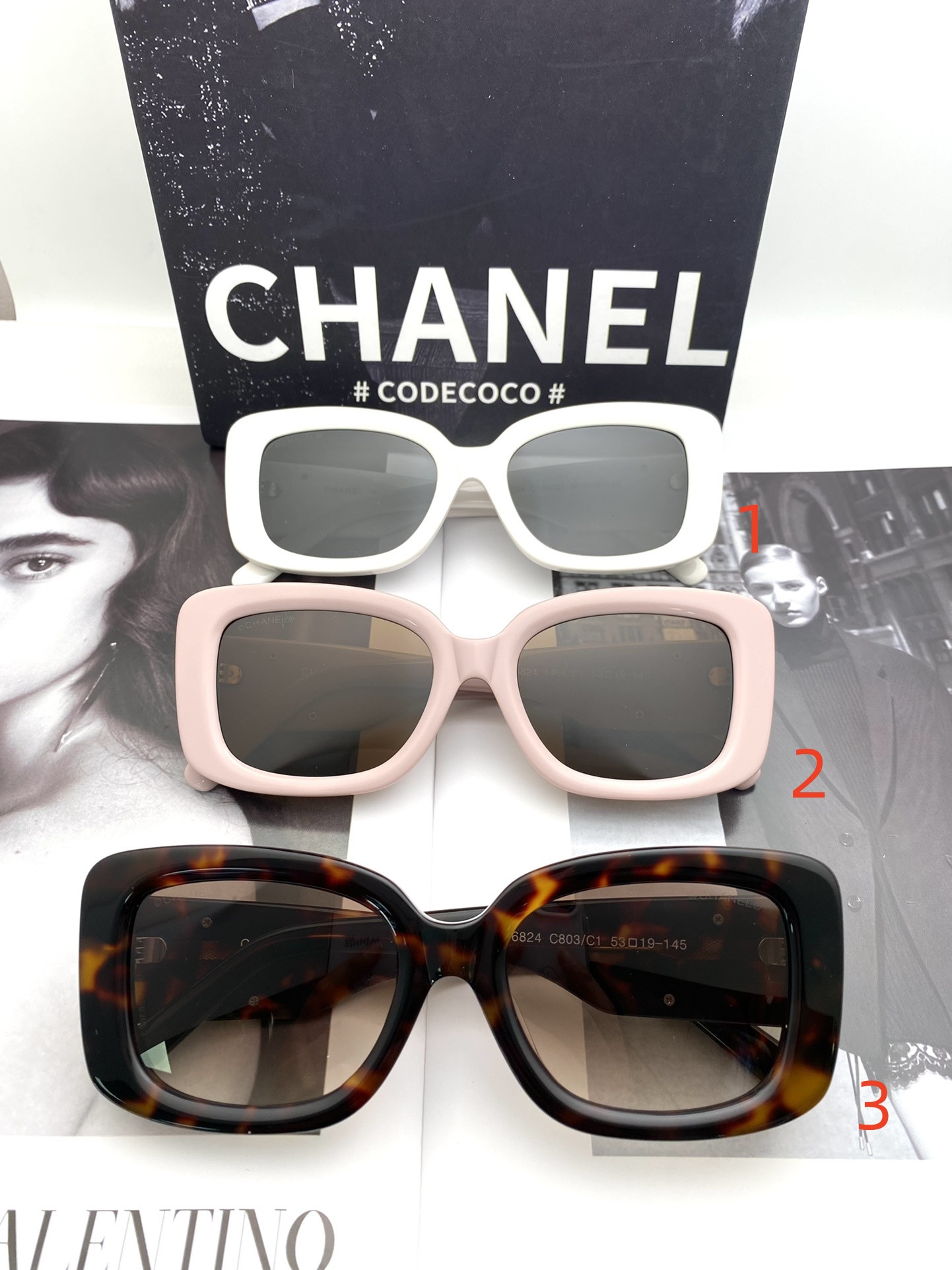 Chanel Glasses CH6824 53-19-145