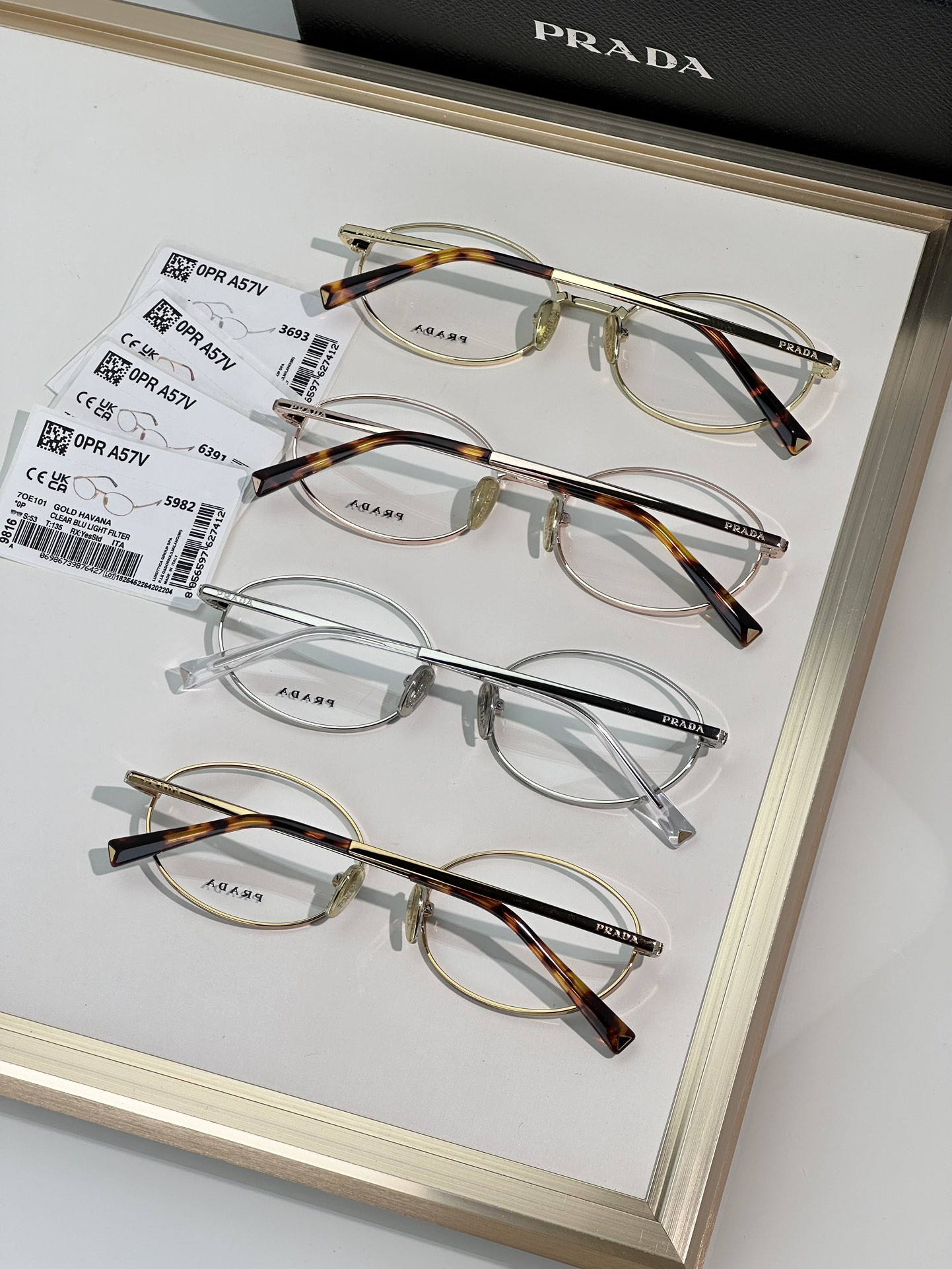 Prada Glasses SPRA59S 59-19-125