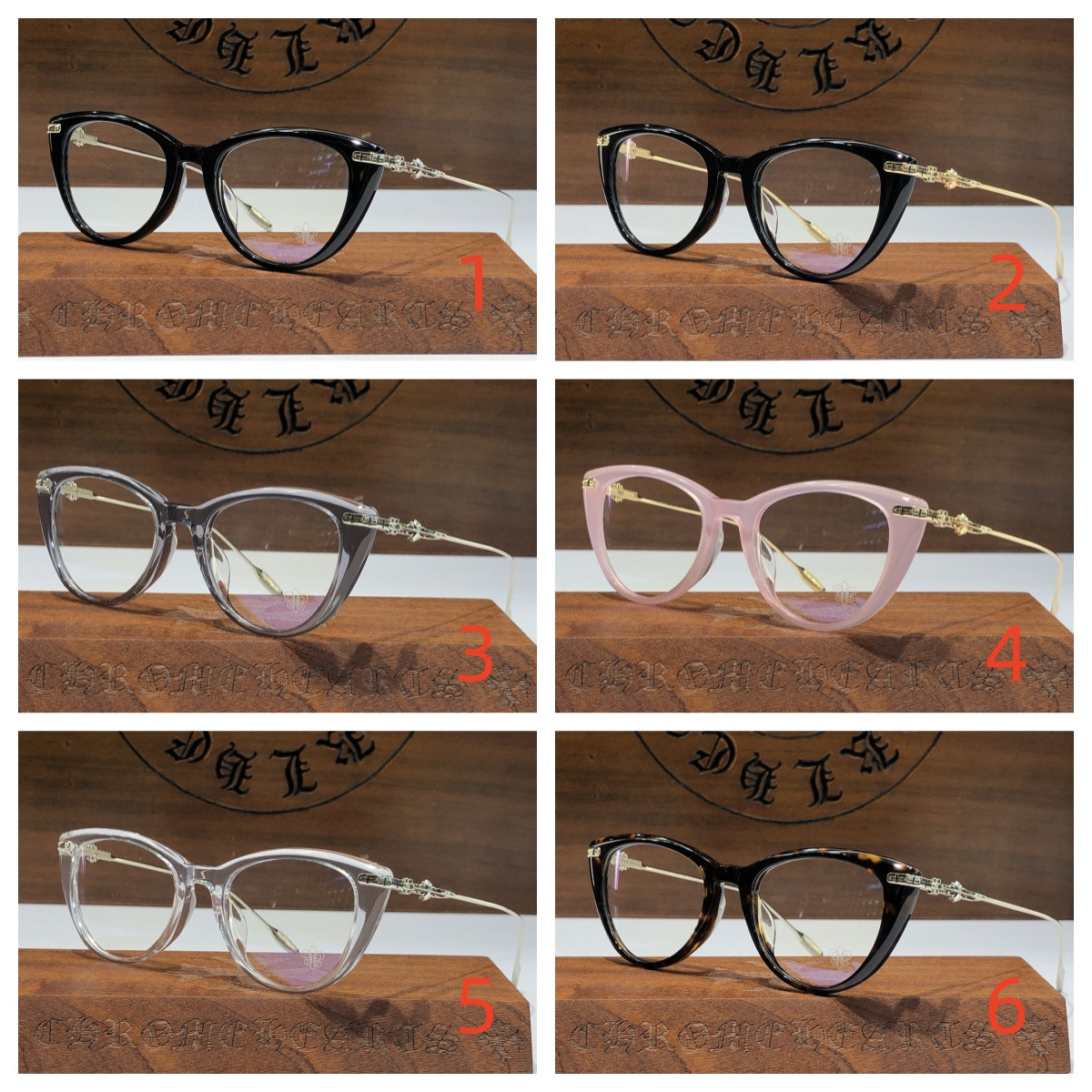 Chrome Hearts Glasses CH8228