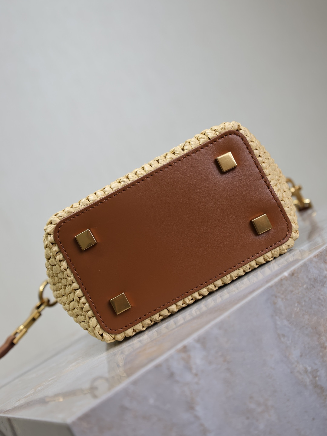 YSL LE 37 mini (raffia) 15x13x6cm