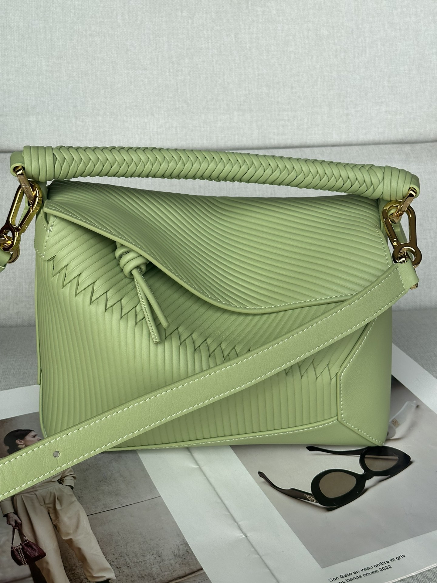 LOEWE Small Puzzle bag in calfskin 24x10.5x16.5cm