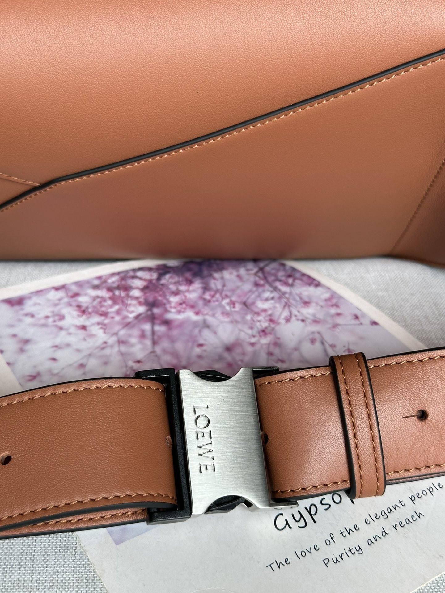 Loewe Small Puzzle bumbag in classic calfskin 24x10.5x16cm