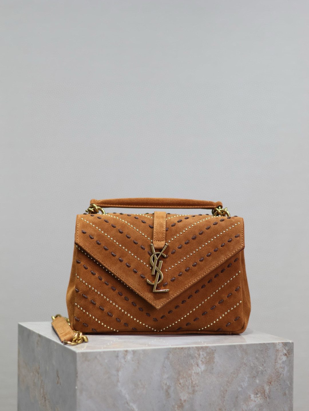 YSL Monogram COLLEGE MEDIUM BAG 24x17x6cm