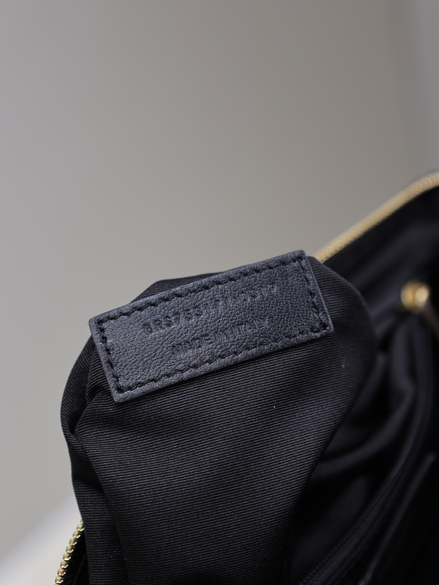 YSL GABY Vanity Case in Grained Leather 21x13x13cm