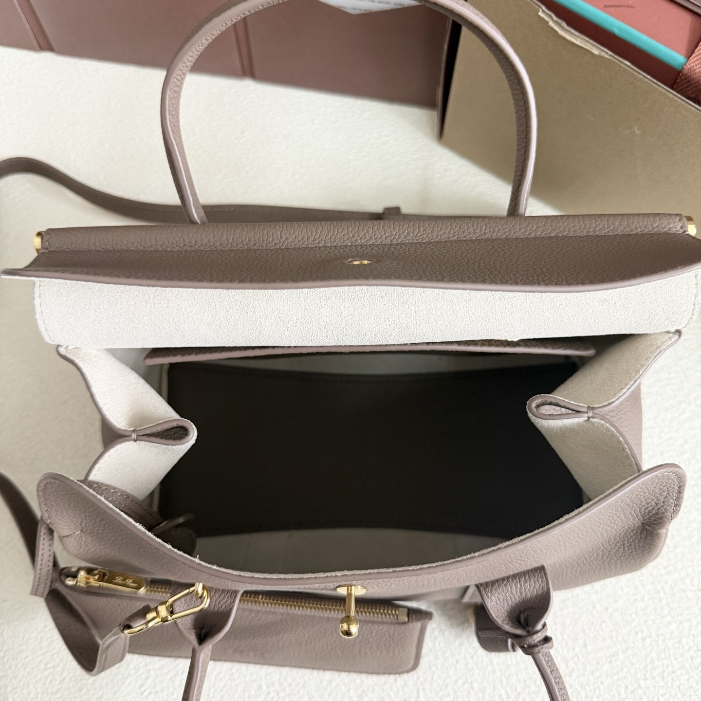 Loro Piana Loom L25 Calfskin 25x18x12.5cm